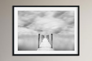 black and white interior design wall art