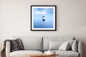 ocean reflections - peaceful meditation picture of the sea